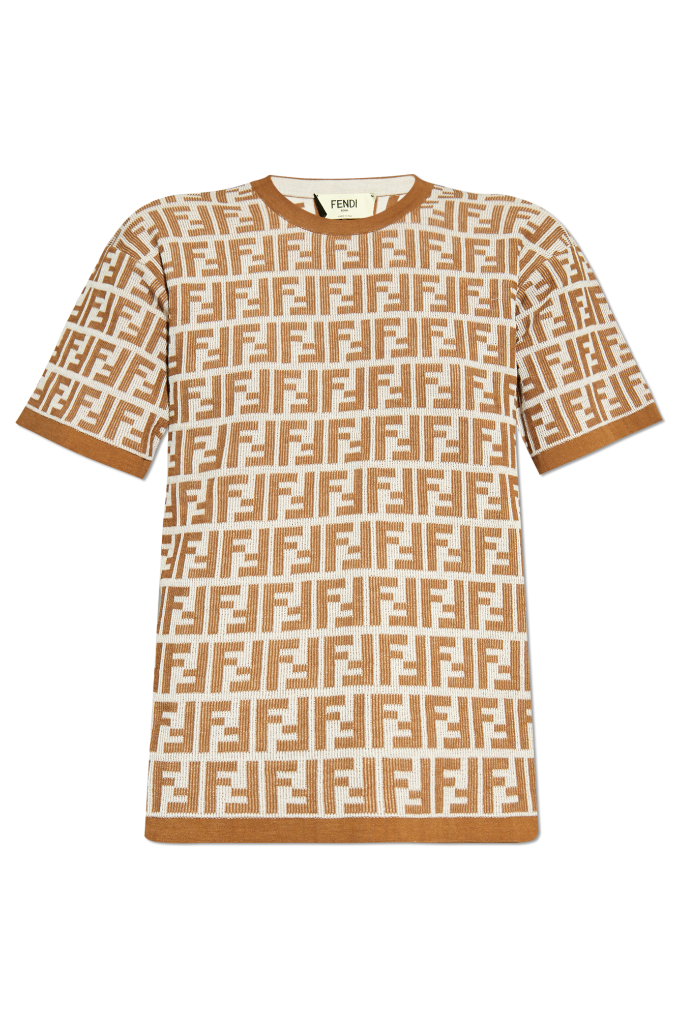 Orange fendi shirt on sale